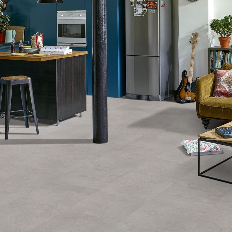 Dalle Lvt Id Click Ultimate Tarkett Polished Concrete