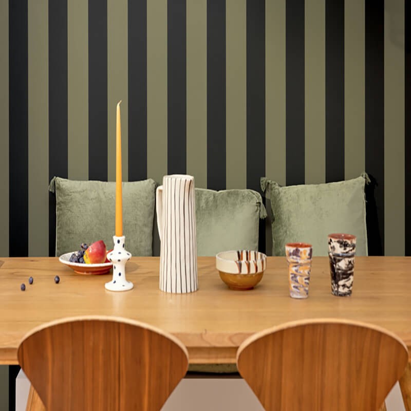 Wide Lines Wallpaper by Caselio