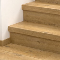 PLINTHE PARQUET 2400X77X14MM CHENE BEIGE GIVRE - Séguret Décoration