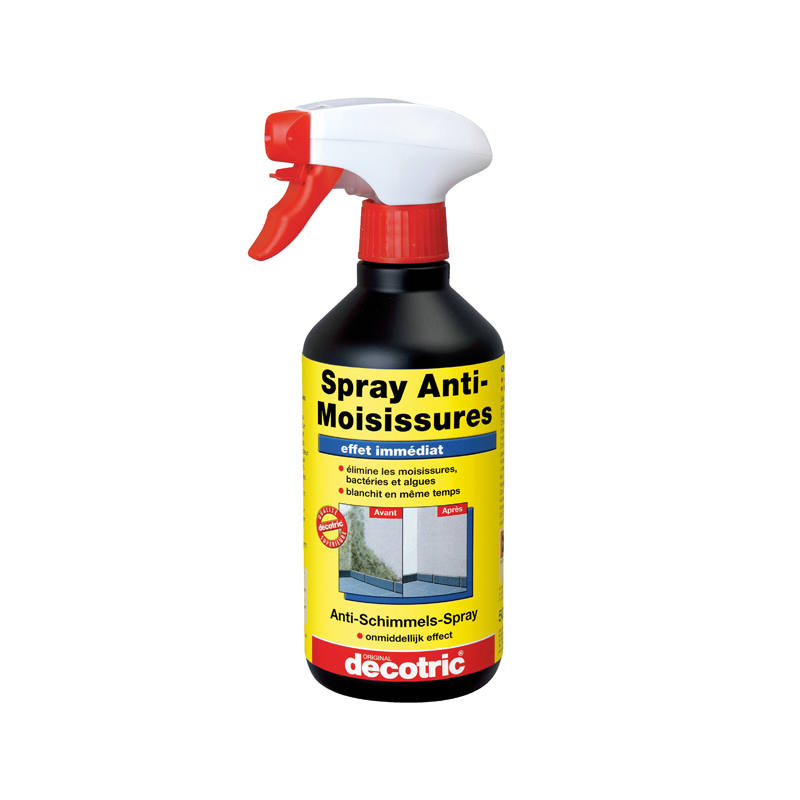 Spray anti-moisissure pour mur bactérien, nettoyant SAF, élimine
